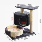 The High Quality Cat Climbing Frame Cat Scratching Tree House Tower