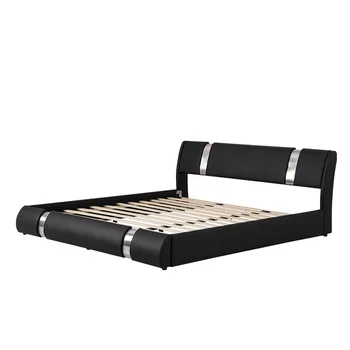 Willsoon furniture 1715 king size fabric bed double bed frame