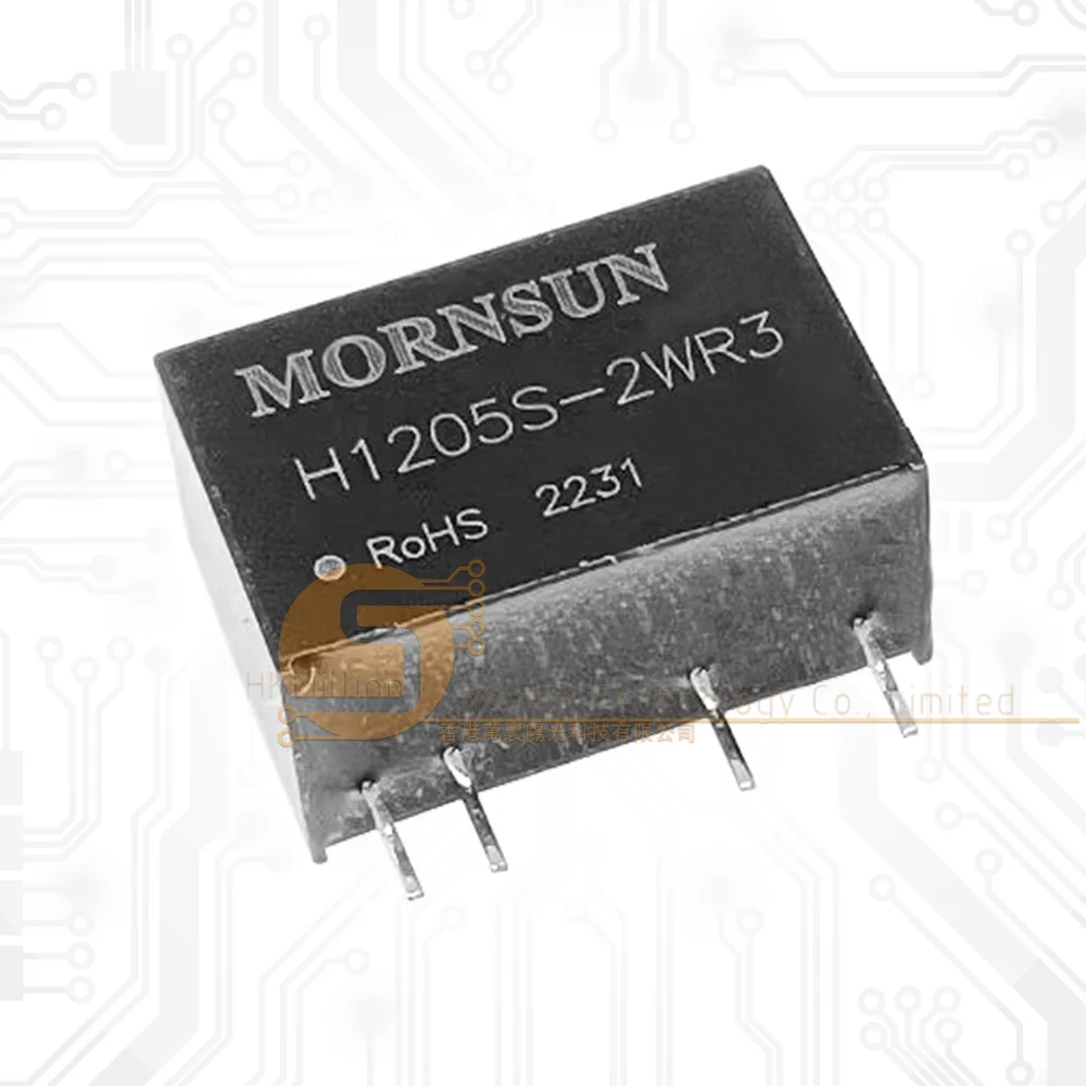 product isolated dc dc converter h1205s 2wr3 h1205s 2w sip 7 for industrial power systems-1