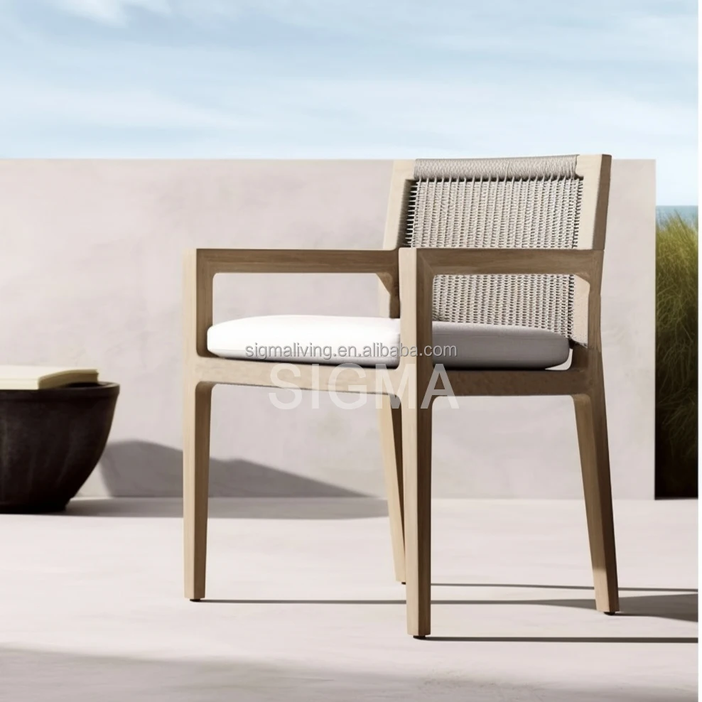 patio rattan furniture garden furniture dining table and chair teak wood dining chairs