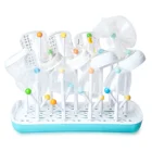 Baby Termichy Plastic BPA Free Durable Easy Cleaning Large Capacity Dryer Pumps Baby Bottle Dry Rack