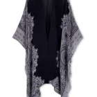 Print Dress Women Bohemian 1 Size Soft Print Breathable Viscose Chinese Fashion Beach Kimonos Dress For Women
