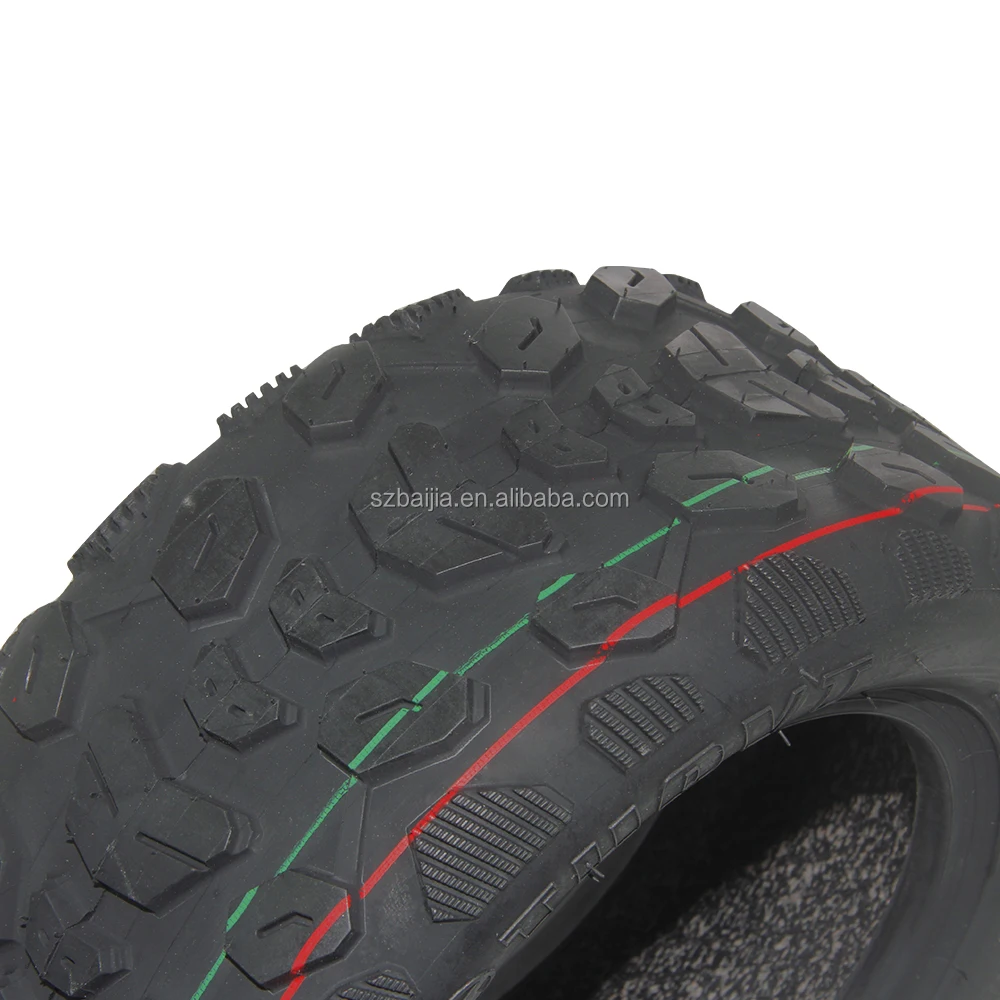 Baijia 125/60.7 Inch Vacuum Tire Kids' Scooter Wheel Replacement for Electric Scooter Outer Tire Spare Part Rubber Material