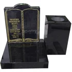 Tombstone Open Book Funerare Rectangle Tombstone European Headstones Monuments