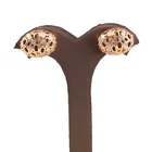 Diamond Stud Earrings Earrings Special Design 2021 New Arrival Diamond For Wedding 18K Gold Plated Stud Earrings