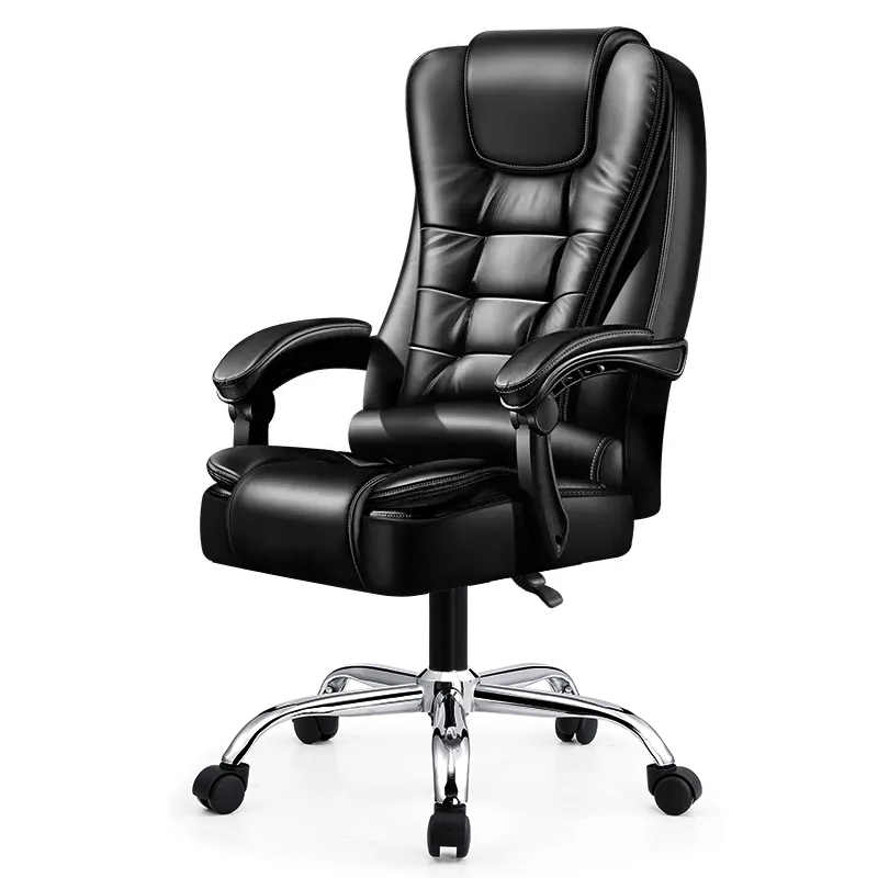 Luxury Boss Leather Ergonomic Massage Revolving Recliner Swivel Office