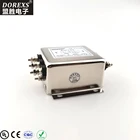 Emi 3 Phase Inverter Input EMI EMC Filter 380VAC Rated Current 10A 20A 30A 40A 50A 60A 80A 100A 150A 200A