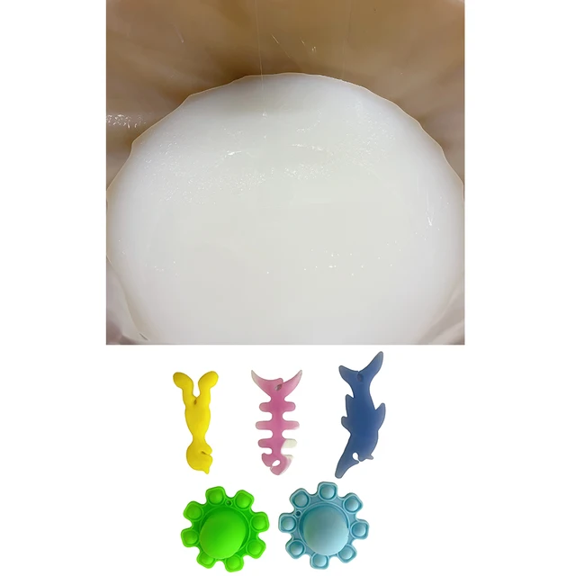 High Transparency Gas Phase 80 Shore a Injection Molding LSR for Child Plaything Children Toy