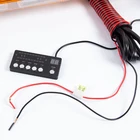 Vehicle Light 220watts Vehicle Waterproof Amber Emergency Led Strobe Light Bar Lightbar For Trucks
