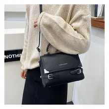 New fashion handbag young girls pu leather designer chain fashion women handbag purse ladies saddle satchel hobo tote bags