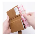 Wallet Leather Card RFID Blocking Aluminum Wallet PU Leather Credit Card Holder Men Minimalist Metal Wallet Slim