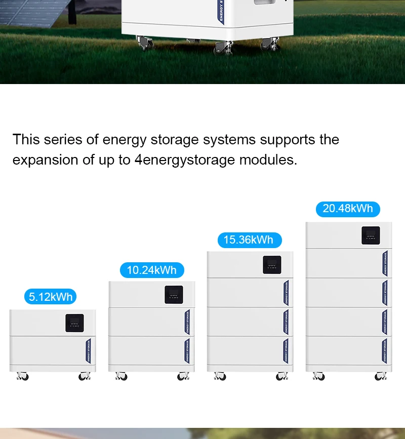 Hybrid Solar Energy Storage System 2.5kWh-20kWh 48V 52Ah Off-Grid Home Appliance High Voltage Stackable LFP Battery details