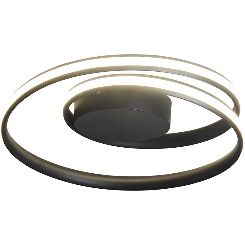 Nordic Simple Acrylic Bedroom Light Aluminum Dimming Living Room Lamp LED Ceiling Light