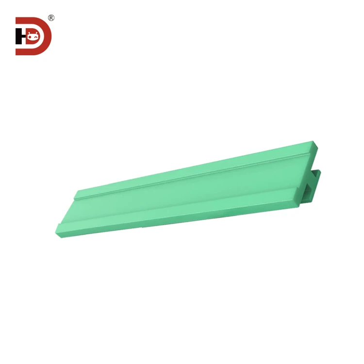Plastic Wear-resistant Strip W47/W46 Polymer Guide Strip Lining Chain Plate Conveyor Accessories Cushion Rubber Strip details