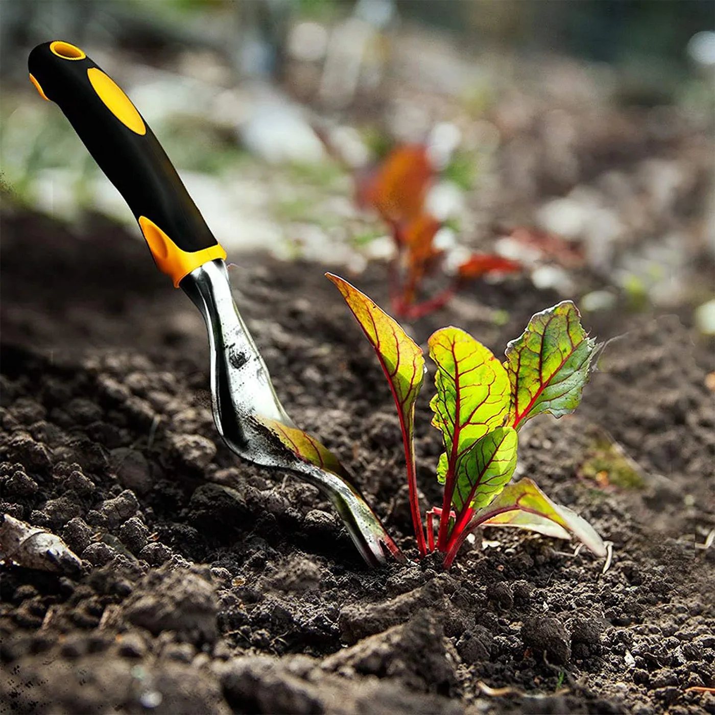 Garden Tools Set 5 Pcs Heavy Duty Aluminum Garden Hand Tools Kit Floral