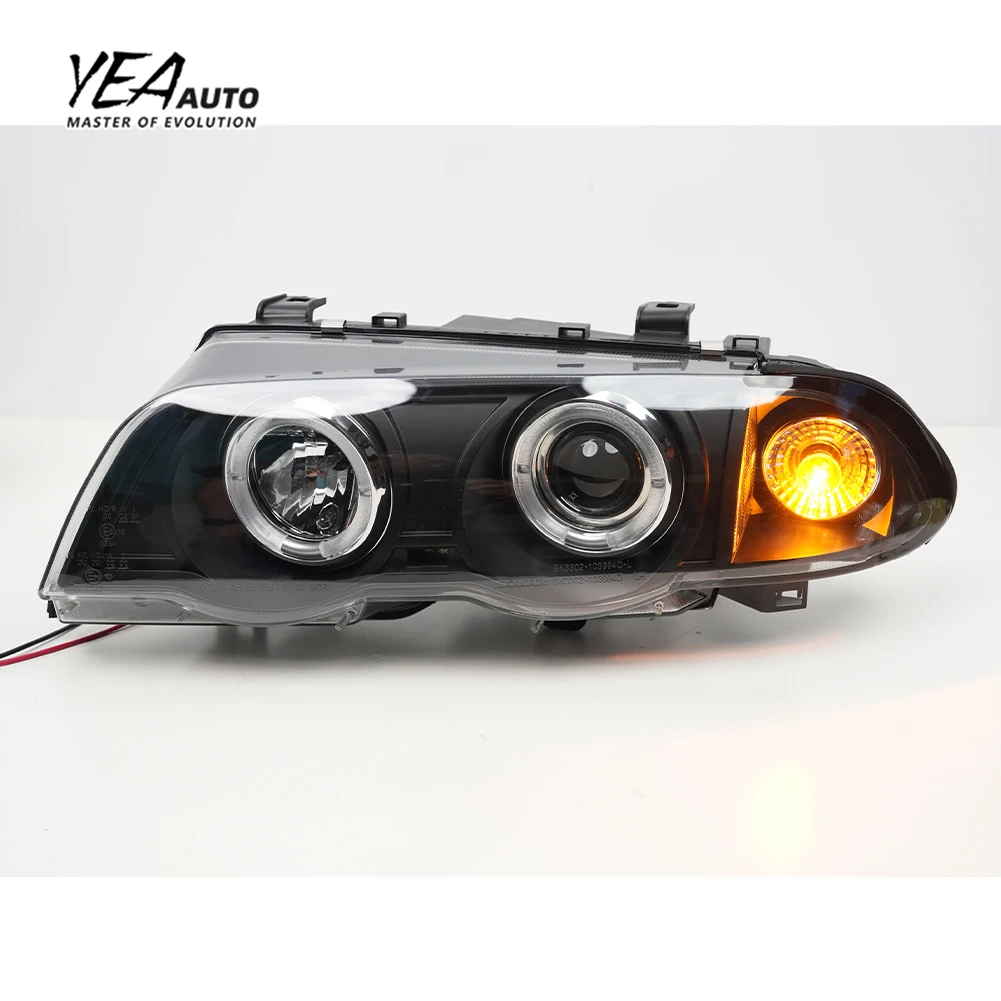 product fit for bmw 3 series e46 4 door sedan 1998 2002 modified led headlight front light plug and play-9