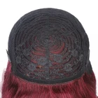 99j# Hair 99j Colour 99j# Straight Human Hair Wig Machine Made Wig 8-24 Inches For Women