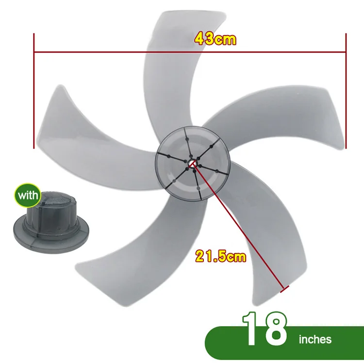 Table Fan, 16-Inch, Plastic, Wall - detail 16