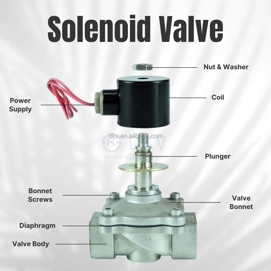 Solenoid Valve, DKV, 0927, Brass, 24V - detail 12