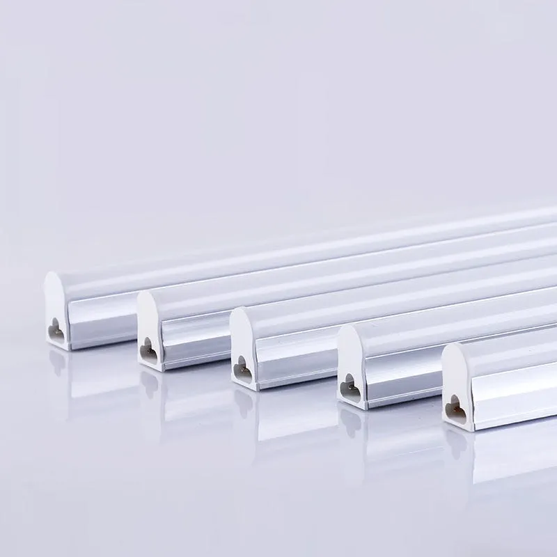 LED Tube T5 T8 Integrated Light LED Fluorescent Tube Wall Lamp30CM 60CM 1.2MBulb Light Lampara Ampoule Cold Warm White 110V 220V