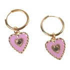 Earrings Direct Selling Top Fashion Multi Flower Heart Pack Heart Stud Earrings