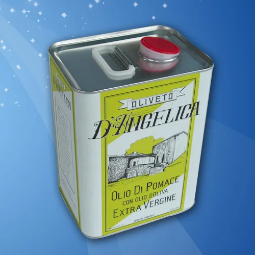 Square Shape Olive Oil Tin Can with 25-30 Days Delivery and 5000 Pcs MOQ in Carton Packing