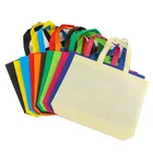 Non-woven Bag Made In China Superior Quality Customized Color Handle Fabrics Non-woven Bag
