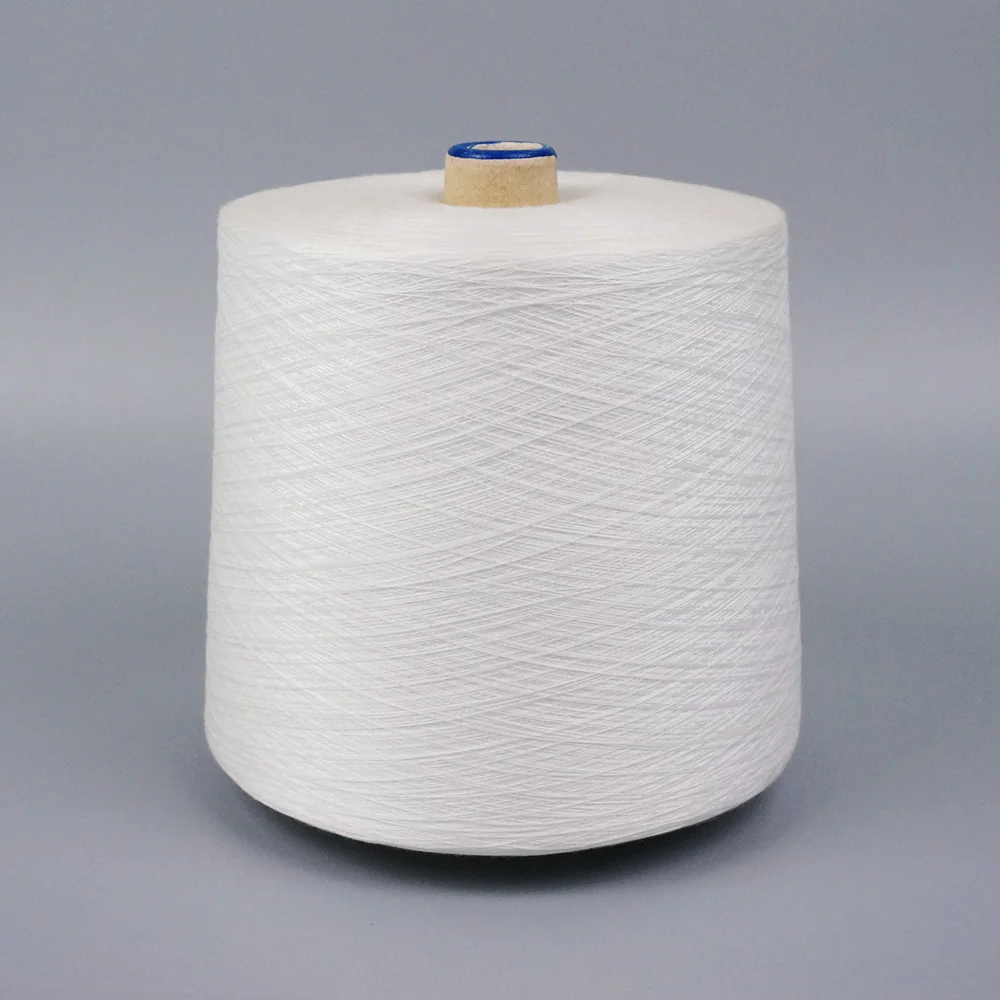 30s 100 Polyester Spun Yarn For Knitting Weaving For Making Sewing