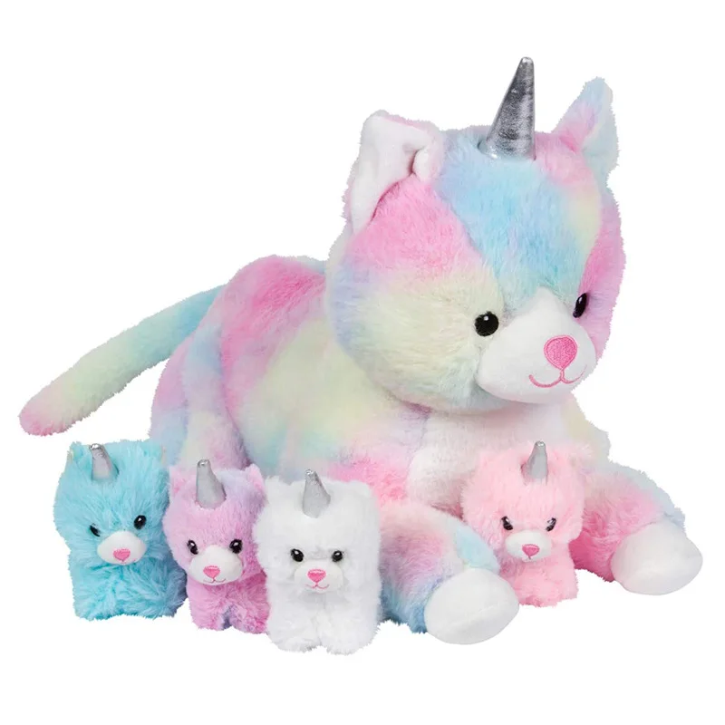 unicorn cat plush