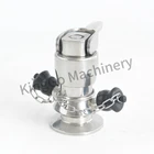 Cock Sampling Valve Food Grade Stainless Steel SS316L DN15 Manual Aseptic Sanitary Sampling Cock Sample Valve