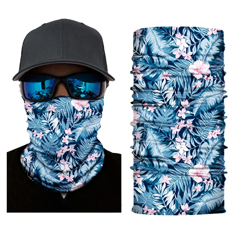 Breathable Bandana Face Cover Fishing Sun Cover Neck Gaiter Balaclava Headband 