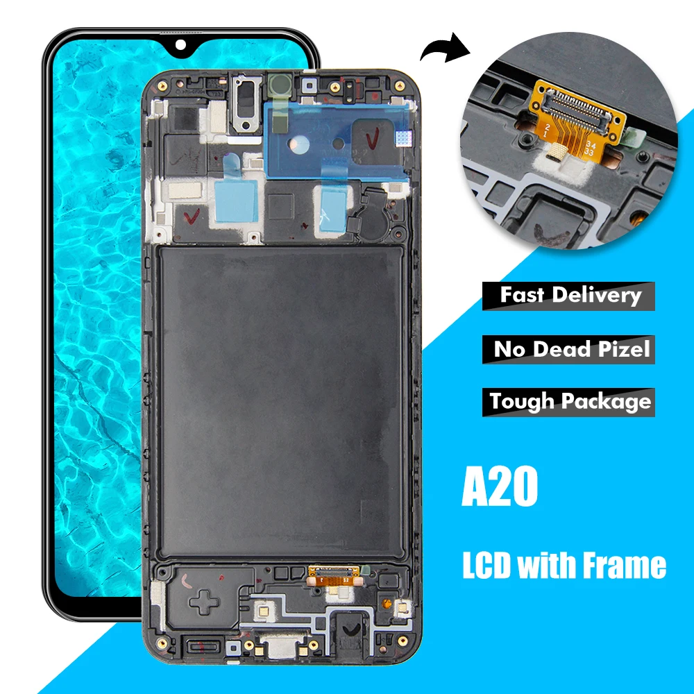Samsung A20 Lcd Touch Screen 