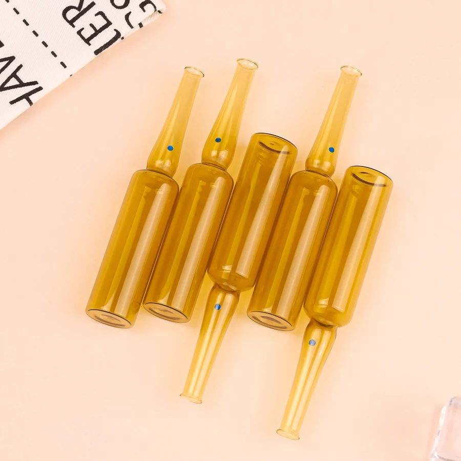 Pharmaceutical Industry 10ml Empty Glass Ampoules for All Skin Care Product Facial Serum Set Wholesale Perfume Essence