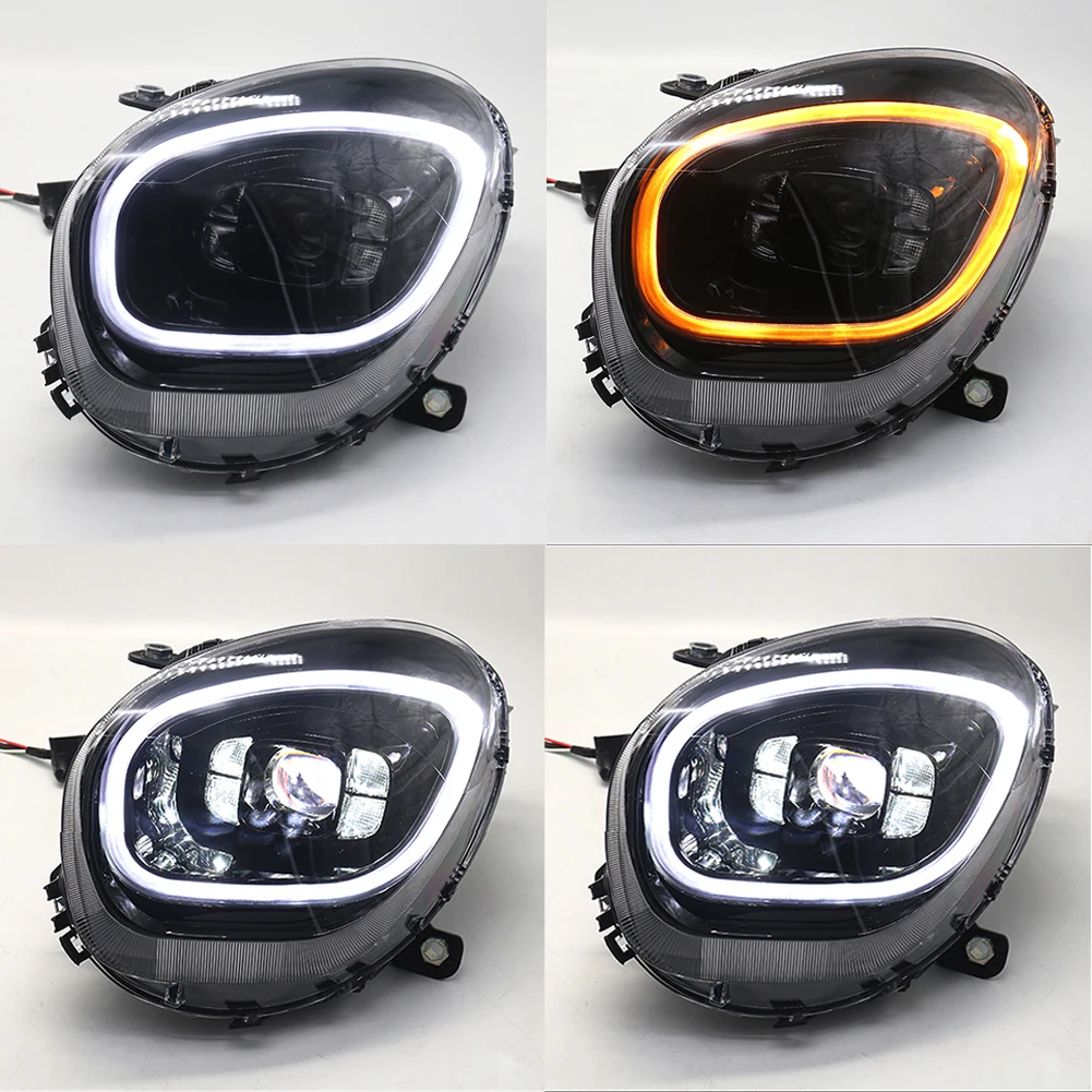 product auto lighting systems led headlight for mini countryman r60 headlights 2011 2016 head light led head lamp plug and play136-8