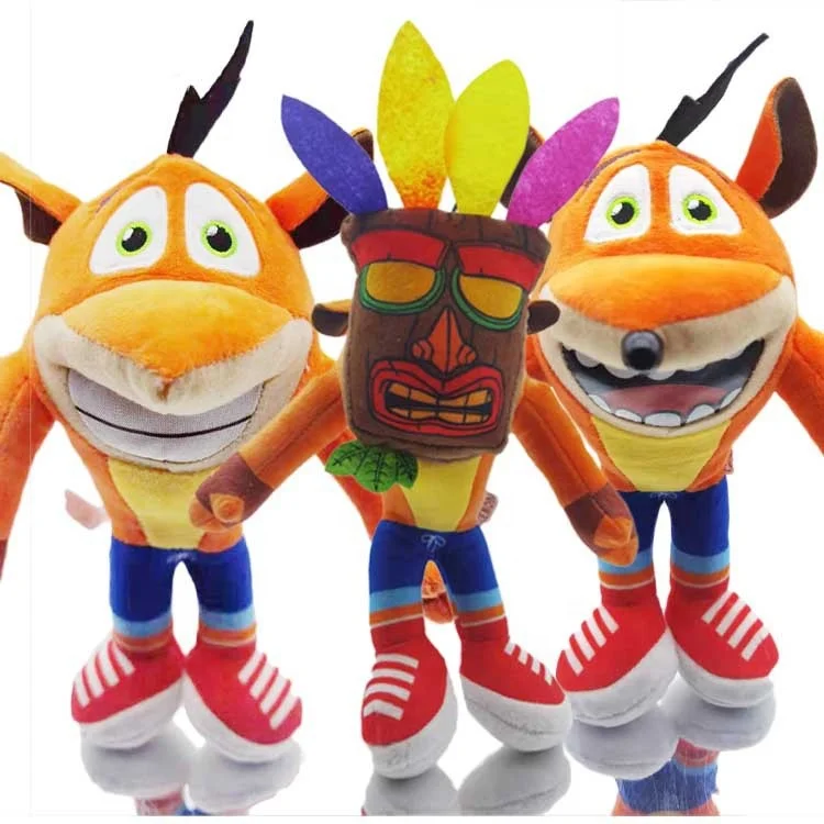 custom crash bandicoot plush