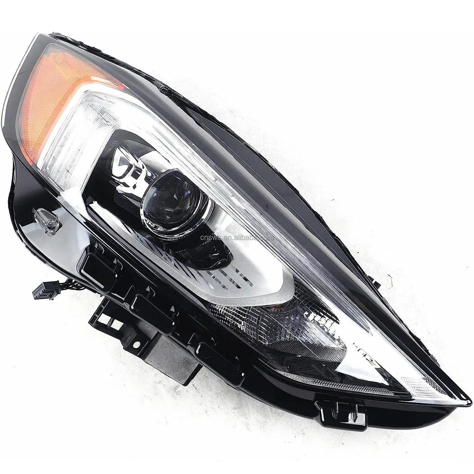 product car auto spare parts halogen led headlights headlamp for ford edge 2019 2020 2021 2022 with without drl-35