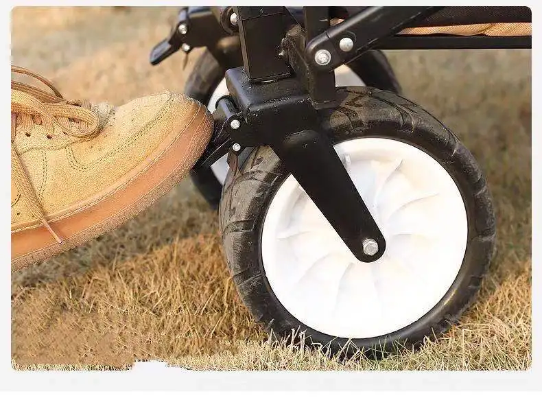 Outdoor camping folding trolley multifunctional multi-purpose trolley