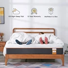 Mattress Full Size Foldable Portable Pocket Comfort Healthy Bedroom Royal Spring Mattress