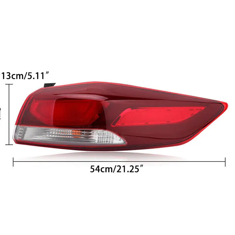 product saivis right outer tail light brake light lamp assy for hyundai elantra 2017 2018-35