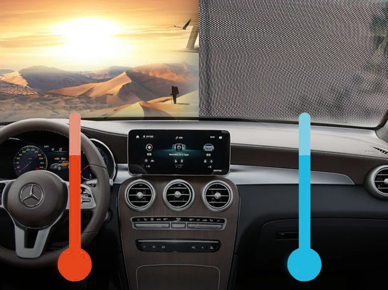 car sunshade curtain