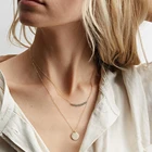 Necklace Pearl Korean Style Necklace Womens Accessories 2021 Pearl Necklace Stainless Steel