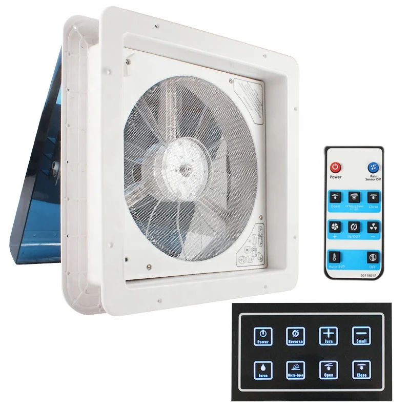 Roof Vent Fan, HEYRV, 14'', 12V, 340mm - detail 18
