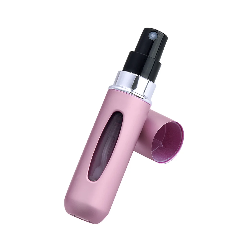 5ml Easy Fill Refillable Travel Perfume Atomizer Pump Spray Small Vials Top Quality Perfume Spray Container Aluminum Bottle