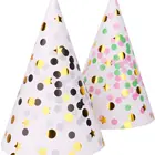 Custom Tropical Party Decoration Summer Party Accessories Factory Wholesale Holiday Printed Party Hats