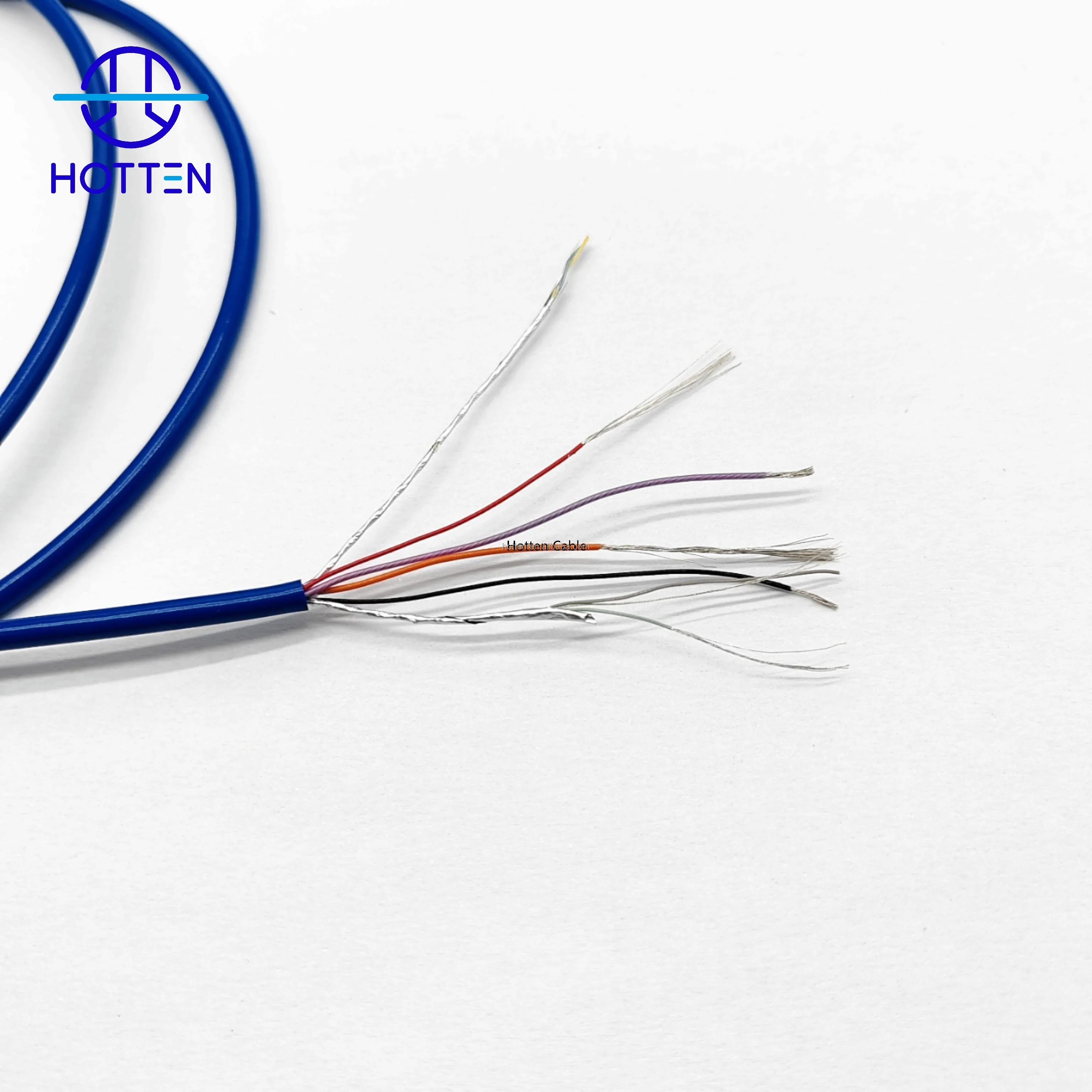 product customizable 8c2x26awg2x28awg2px32awg pvc 33mm medical endoscope hd screen handle connection cable-2