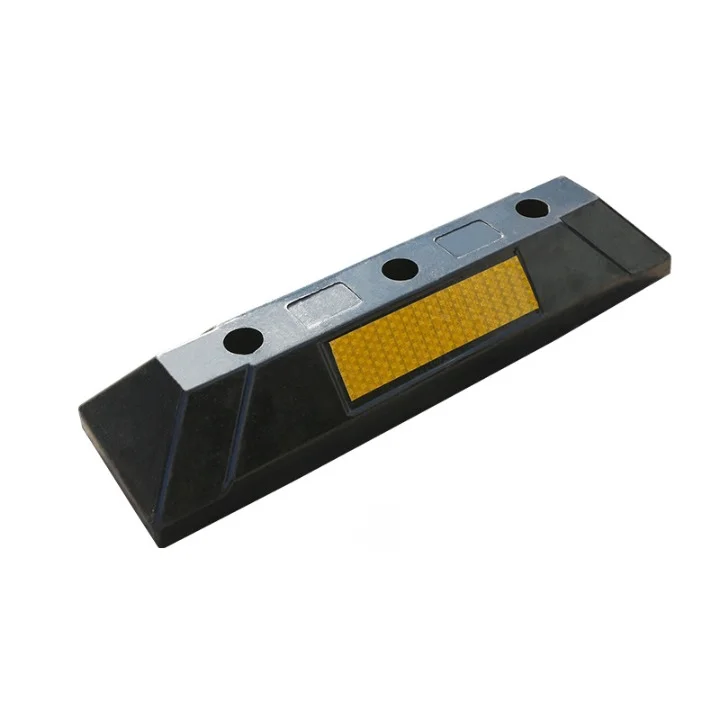 Factory Price Various Specifications Rubber Plastic Parking Space Locator Parking Space Reversing Limiter Parking Curb
