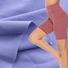 Fit 82 Nylon 18 Elastane 4 Way Lycra Elastic 200gsm Dry Fit Econyl Sports Brushed Interlock Leggings Fabric