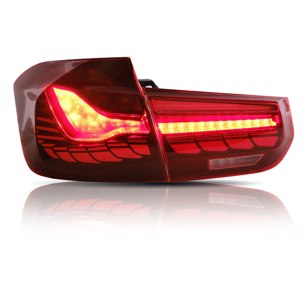 product modified dragon scale style taillight tail light for bmw 3 series f30 f35 318i 320i 325i 2009 2018 tail lights rear lamp-5