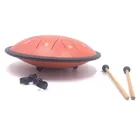 Drum NEW 10 Inch Steel Tongue Drum Electroplate Mirror Percussion Instrument Drum