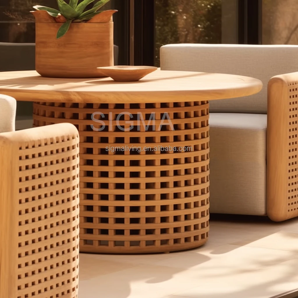 newly design solid teak wood dining table teak dining chair outdoor furniture teak dining set